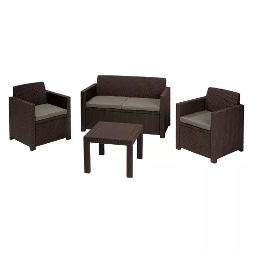 Garden furniture set Alabama Set brown