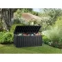 Ящик для хранения для сада / скамейка Glenwood Storage Box 390 L - серый