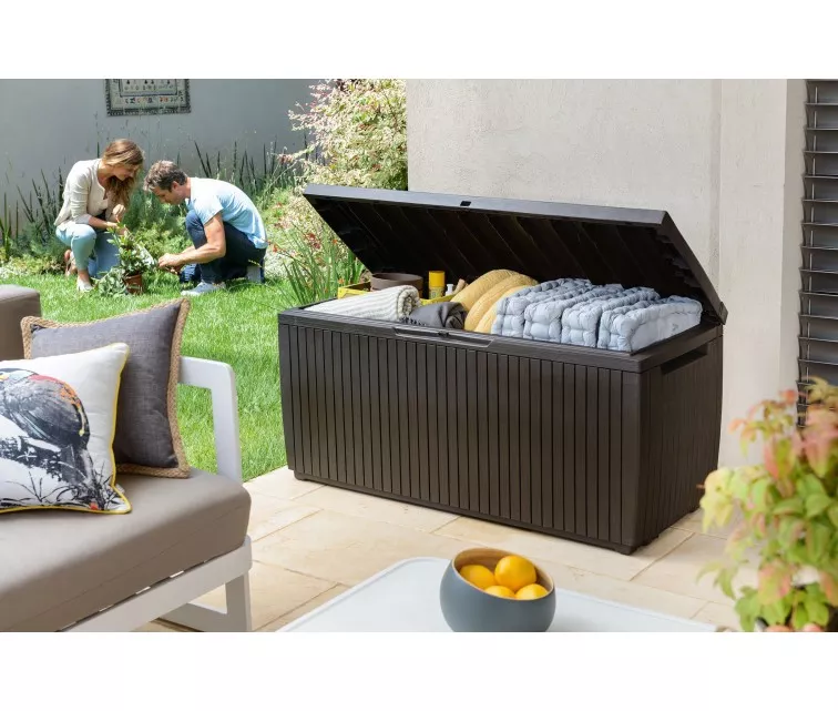 Ящик для хранения Springwood Storage Box 305L коричневый