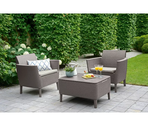 Комплект садовой мебели Salemo Balcony Set бежевый