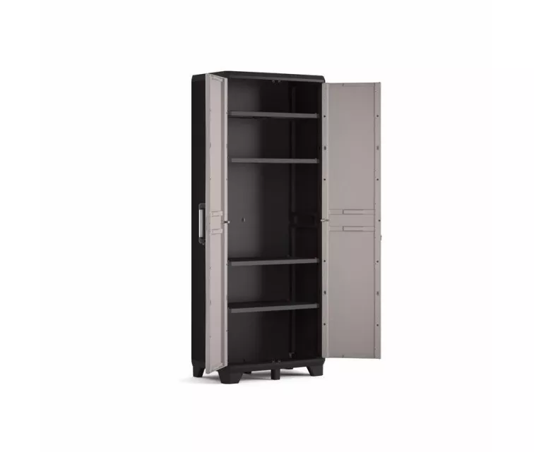 Spinta Armadio Pro Alto, pilka/juoda