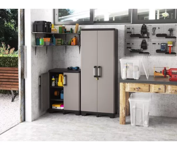 Pro Base Cabinet 68x39x90cm grey/black