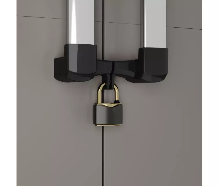 Spinta Armadio Pro Alto, pilka/juoda