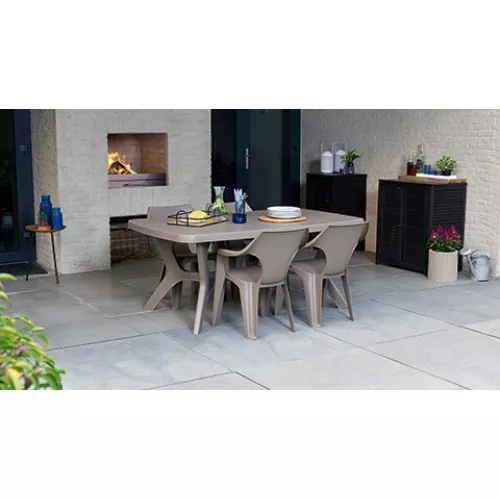 Sodo stalas Keter Baltimore, rudas