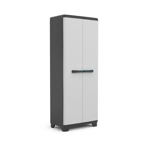 Linear Tall Cabinet 68x39x173cm black/grey/dark blue