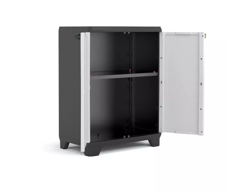 Шкаф Linear Base Cabinet 68x39x90см черный / серый / темно-синий