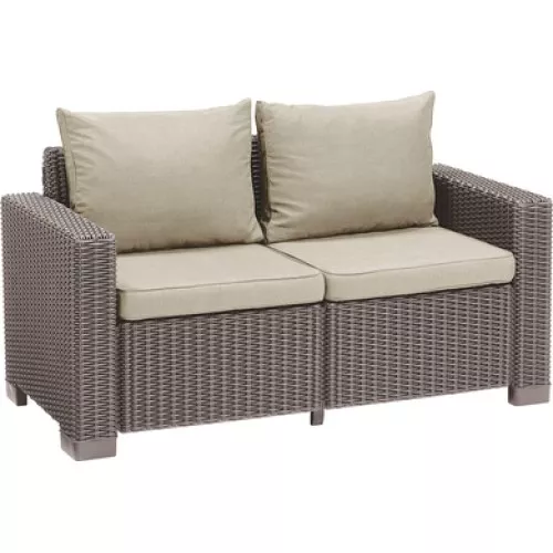 Garden sofa California 2 Seater Sofa beige