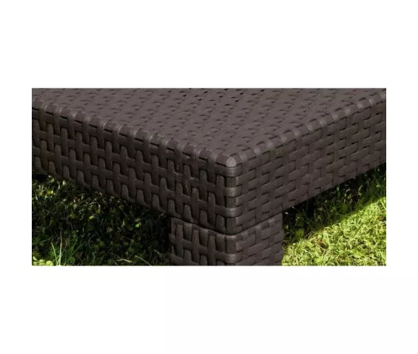 Daytona Deluxe brown sun lounger