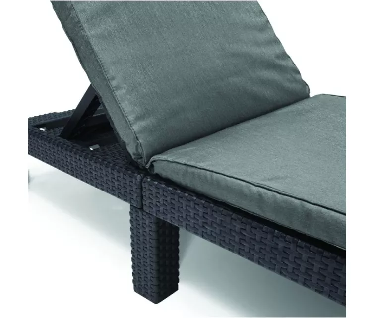 Daytona Deluxe sun lounger grey
