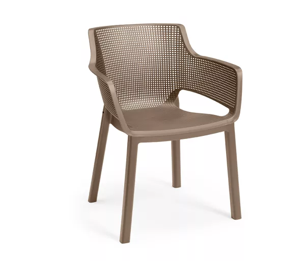 Elisa beige garden chair