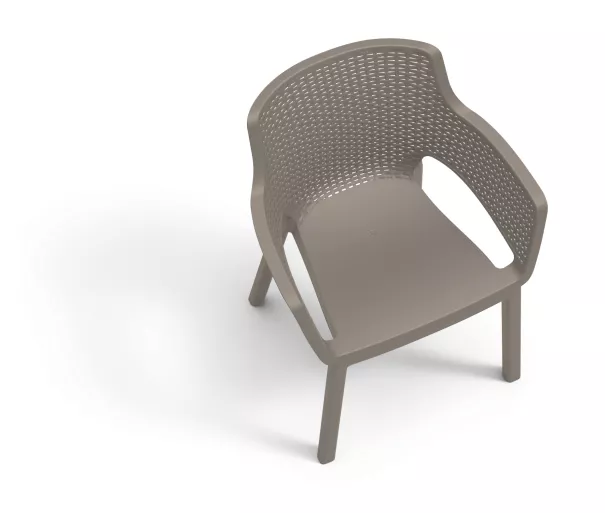 Garden chair Eva beige
