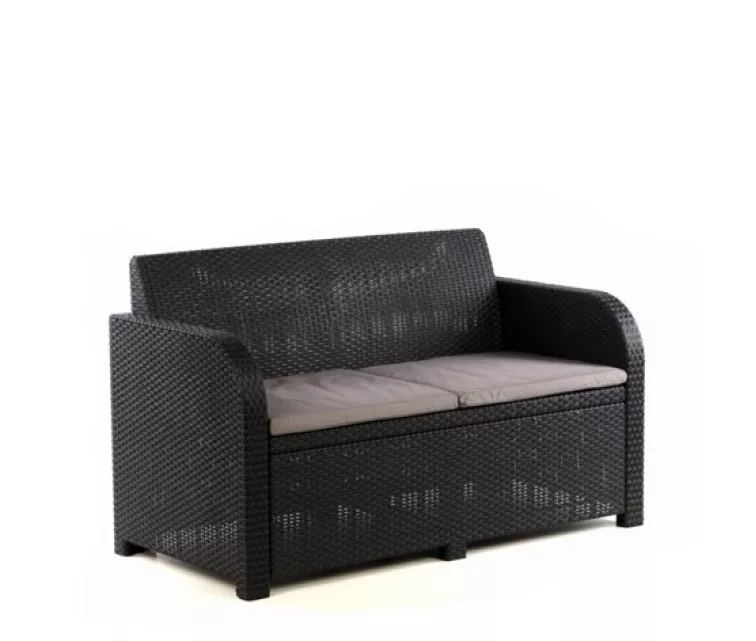 Aiamööbli komplekt Georgia 4-osaline, hall