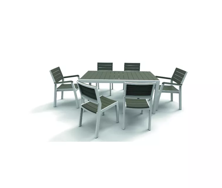 Harmony Armchair white/beige brown