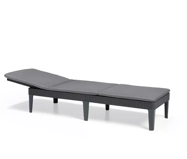 Sun lounger Jaipur grey