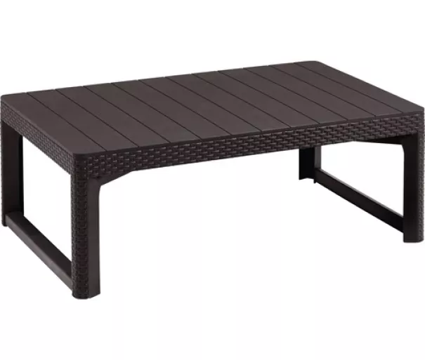 Dārza galds Lyon Rattan Table brūns