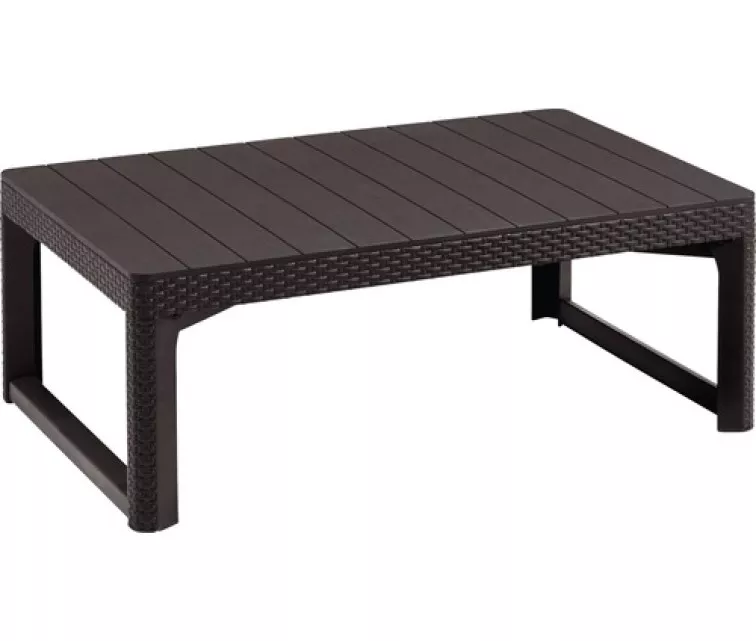 Pasikeliantis staliukas ALLiBERT Lyon, rudas