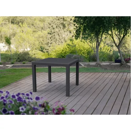 Садовый стол Melody Quartet серый