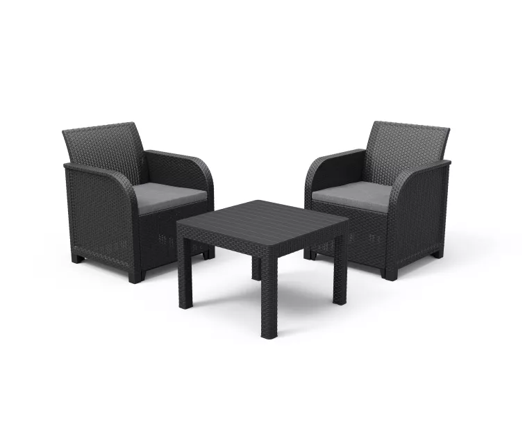 Aiamööblikomplekt Rosalie Rõdukogumik koos lauaga Classic hall