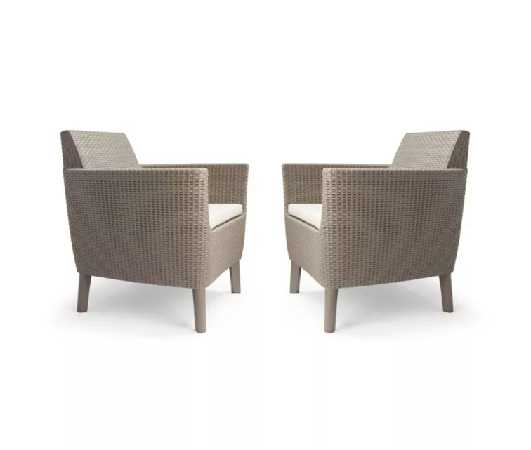 Садовые стулья 2шт. Salemo Duo бежевый