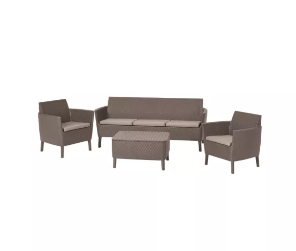 Dārza mēbeļu komplekts Salemo 3 Seater Set bēšs