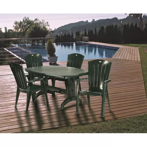 Садовый стул Санторини серый