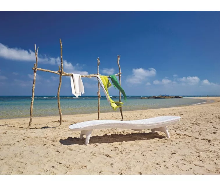 Keter plastikinis gultas Pacific baltas