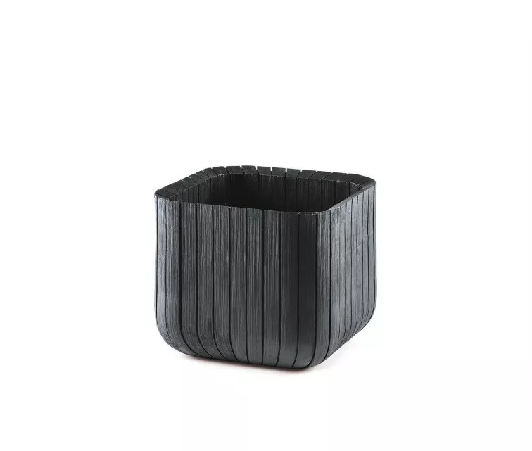 Flowerpot Cube Planter M grey