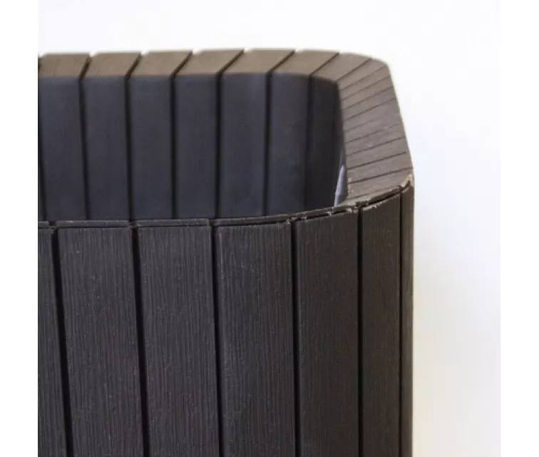 Горшок для цветов Cube Planter M коричневый