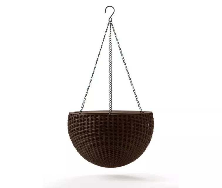 Keter kabantis vazonas Hanging Sphere rudas