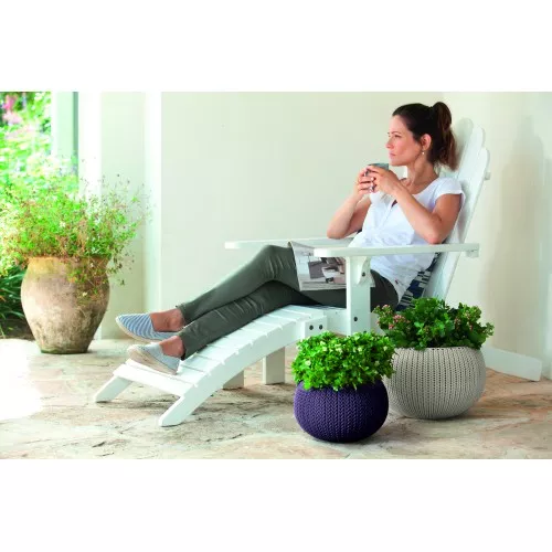 Горшок для цветов подвесной Cozy M With Hanging Set бежевый