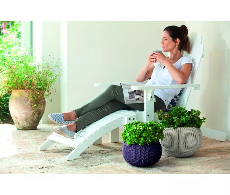 Gėlių vazonas, pakabinamas, Cozy M With Hanging Set, smėlio spalvos