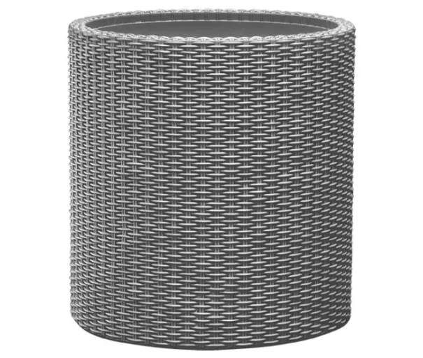 Горшок для цветов Small Cylinder Planter светло-серый