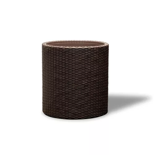 Flowerpot Medium Cylinder Planter brown