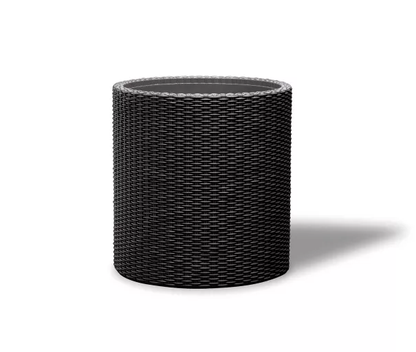 Горшок для цветов Medium Cylinder Planter серый