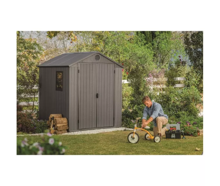 Garden shed Darwin 6x6 grey