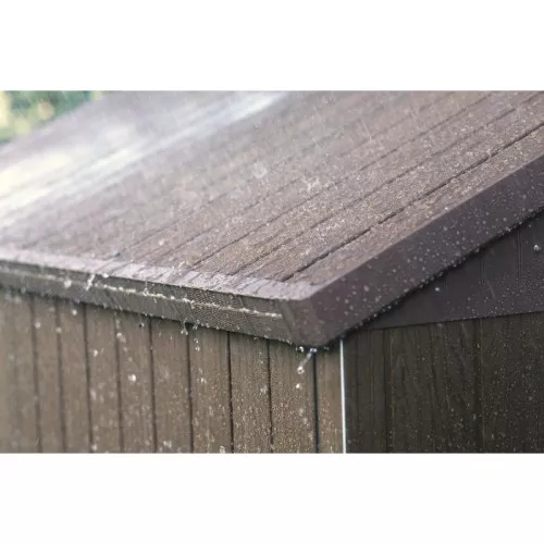 Садовый сарай Darwin 6x8 серый