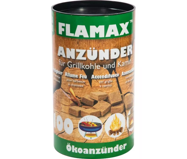 Ekologiški uždegimo kubeliai 100 vnt. būgne