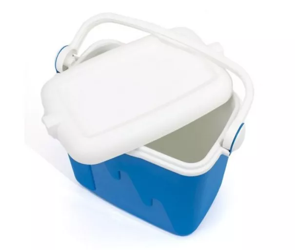 High-rise box 10L 42,8x26,5x23,3cm blue/white