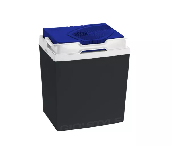 Brio 26 / 12V dark grey-red/blue electric cold box
