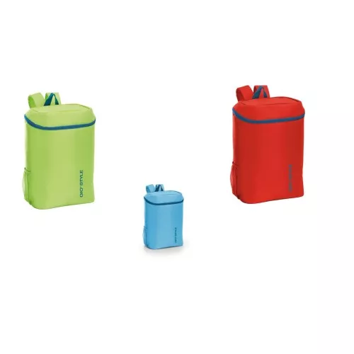 Thermal backpack Frio assorted, light blue/green/red