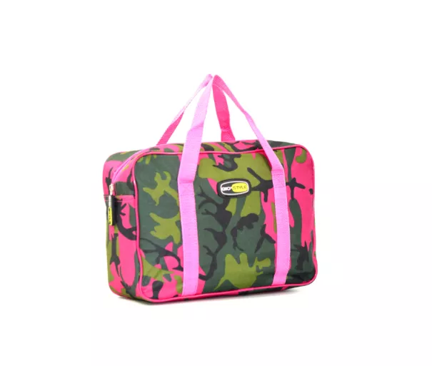 Camouflage 6 assorted thermal bag, fuchsia/blue/yellow/white