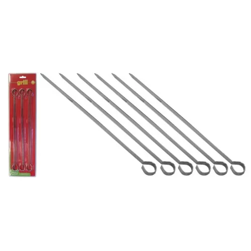 Набор шампуров 6шт / 30cм / 1,5мм