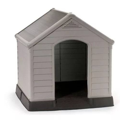 Šunų namelis Dog House 95x99x99cm pilka