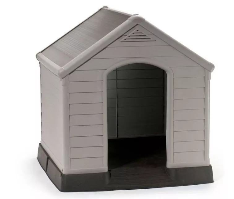 Šunų namelis Dog House 95x99x99cm pilka