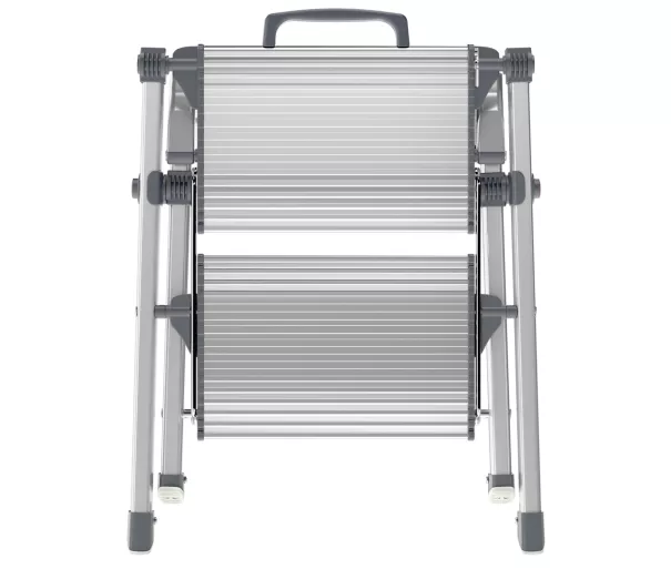 Folding step bench MK80 ComfortLine / aluminium / 2 steps