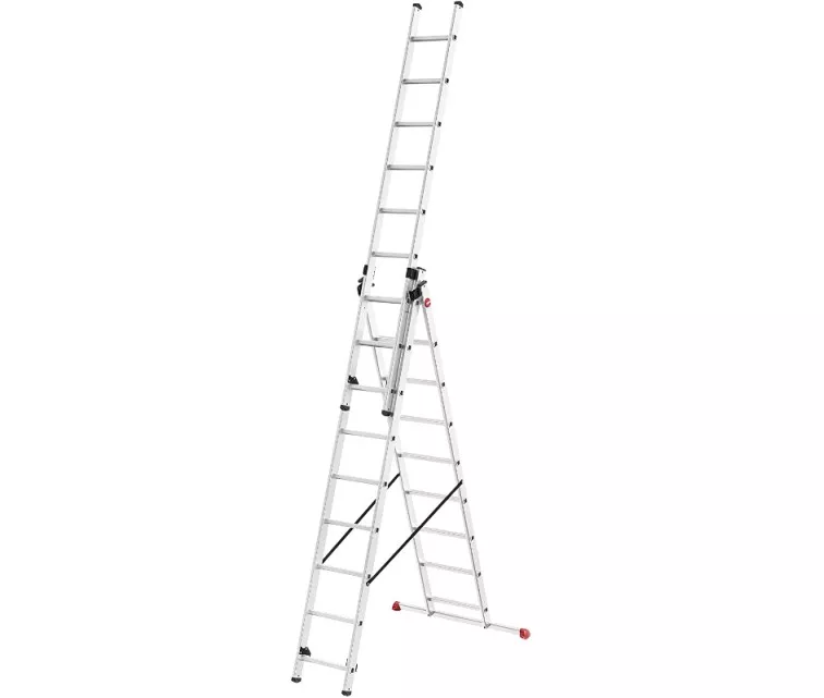 ProfiStep Combi redel / alumiinium / 3x12 astet