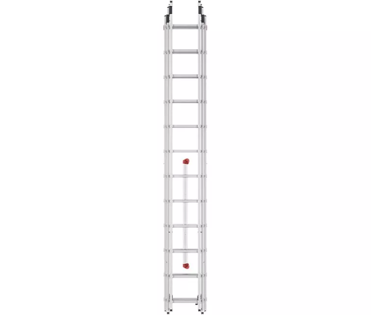 ProfiStep Combi redel / alumiinium / 3x12 astet