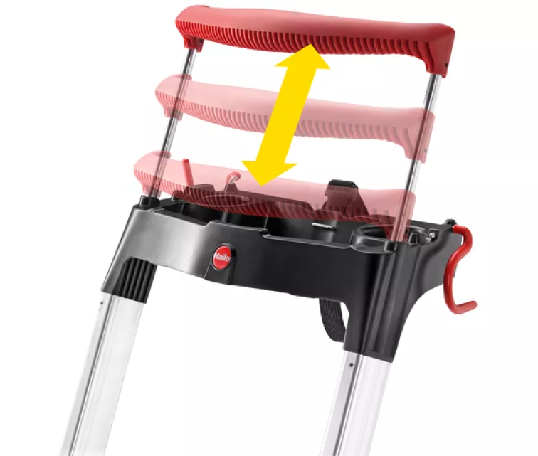 Buitinės kopėčios TopLine, 4 pakopos