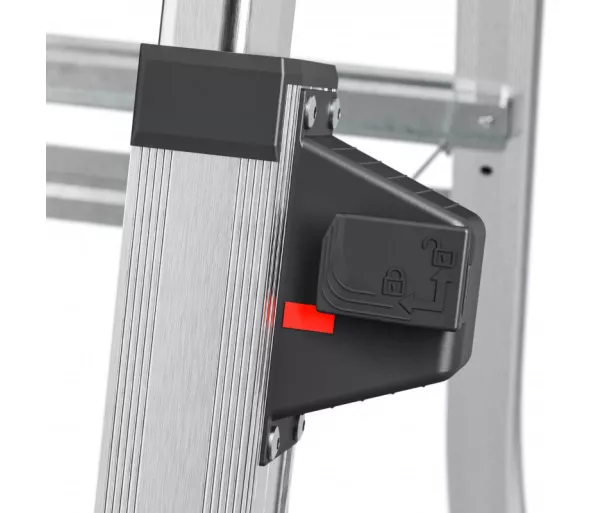 Telescopic ladder Master TL100 / aluminum / 3-5 steps