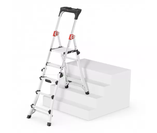 Telescopic ladder Master TL100 / aluminum / 3-5 steps